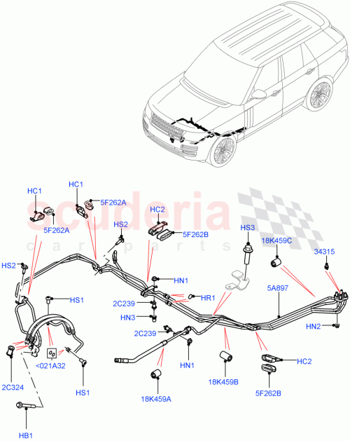 Part Diagram for Land Rover LR052806