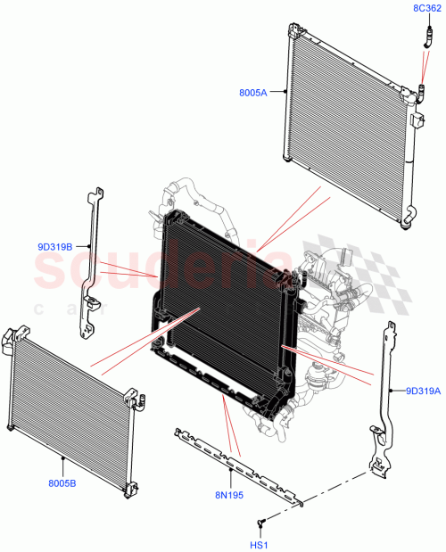 Part Diagram for Land Rover LR171305