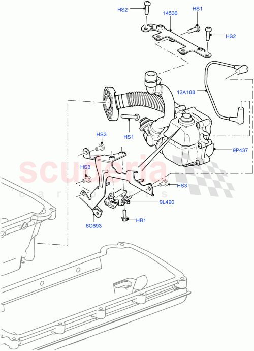 Part Diagram for Land Rover LR017287