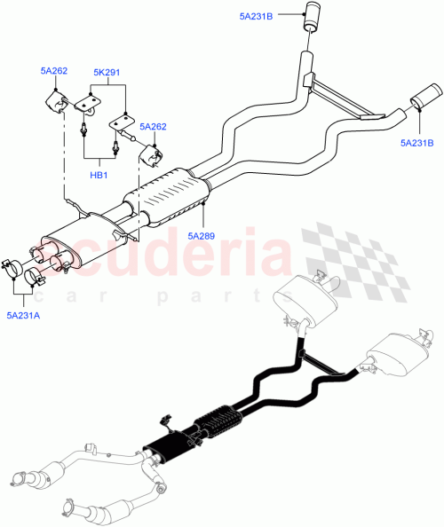Part Diagram for Land Rover LR054697