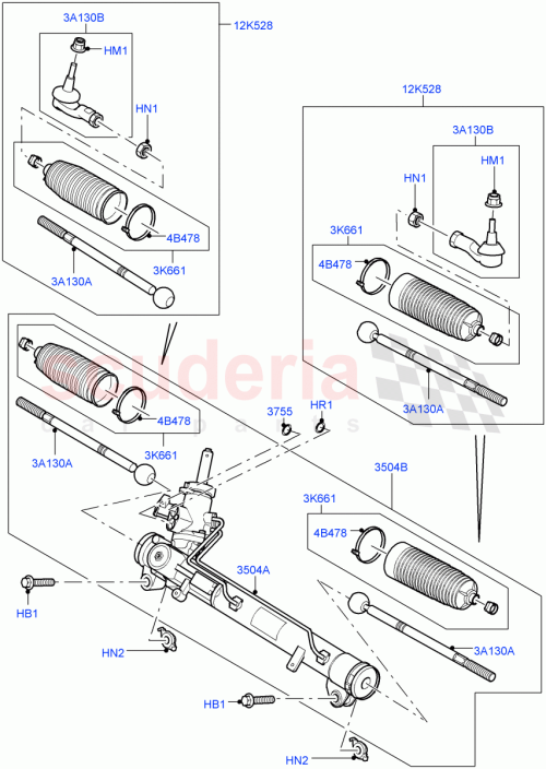 Part Diagram for Land Rover LR080152