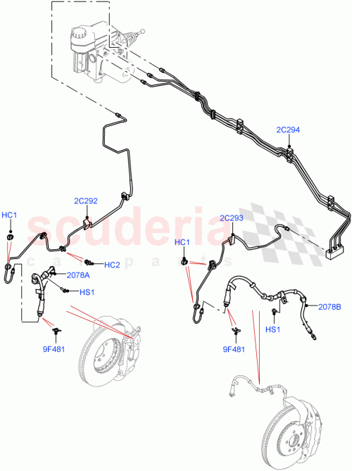 Part Diagram for Land Rover LR174219