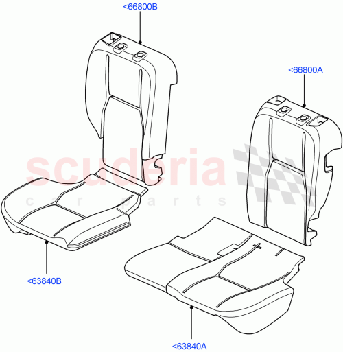 Part Diagram for Land Rover HVA000220