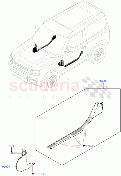 Part Diagram for Land Rover LR164794