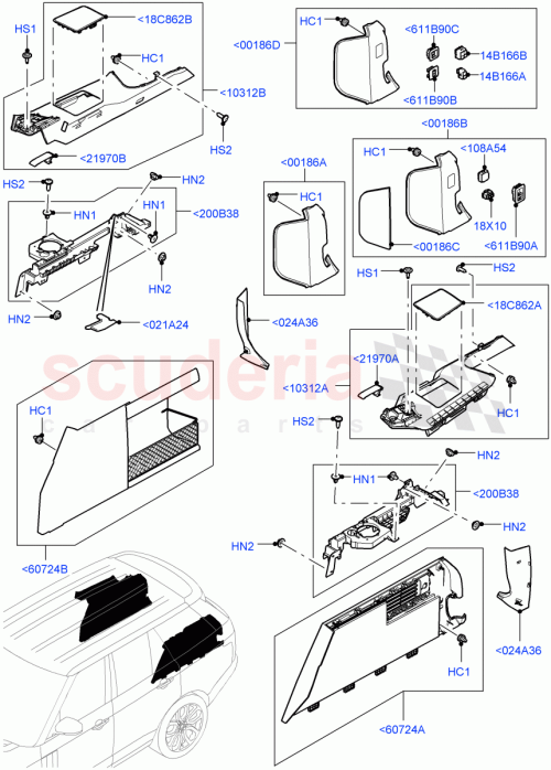 Part Diagram for Land Rover LR037186