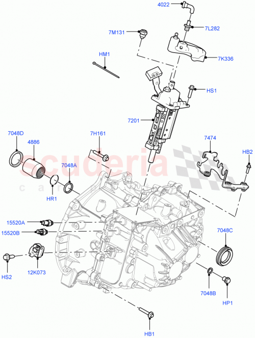 Part Diagram for Land Rover LR075642