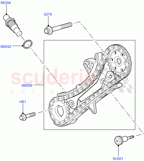 Part Diagram for Land Rover 1025421