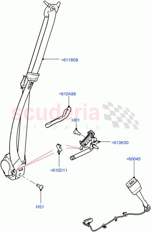 Part Diagram for Land Rover LR155099
