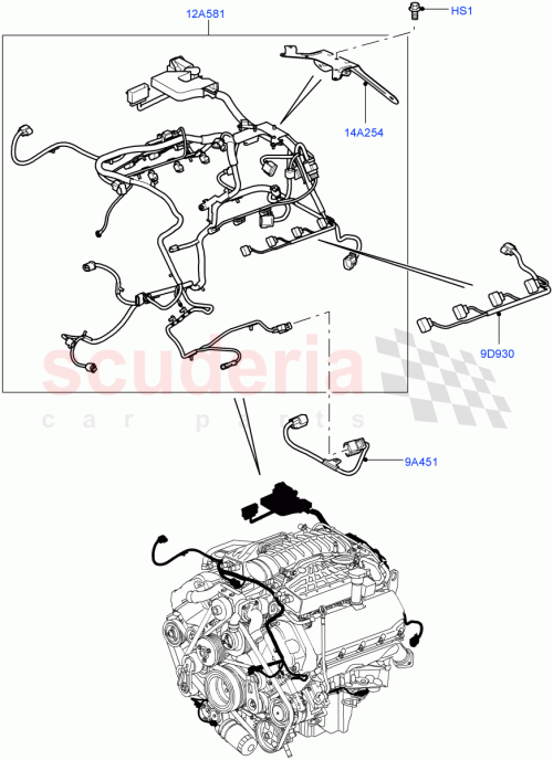 Part Diagram for Land Rover LR006284