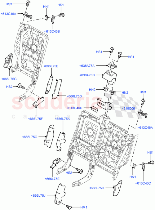 Part Diagram for Land Rover LR008676