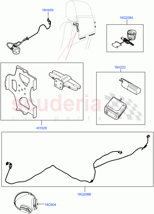Part Diagram for Land Rover VPLKV0134