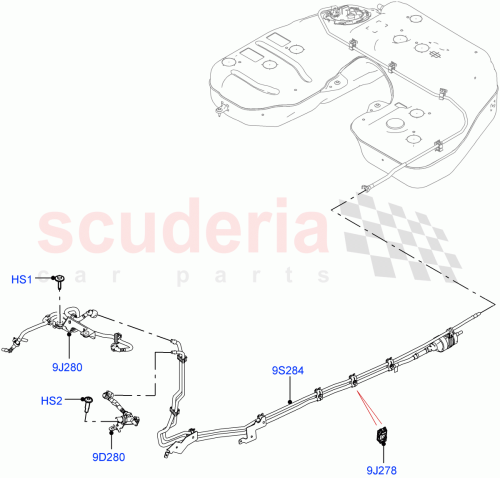 Part Diagram for Land Rover LR128403