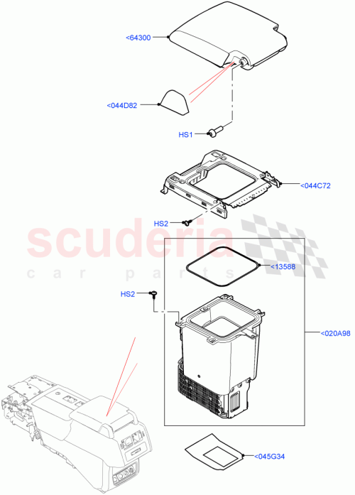 Part Diagram for Land Rover LR142481