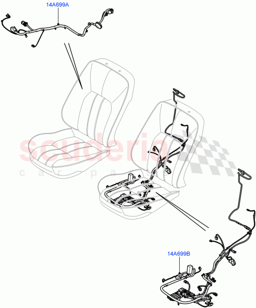 Part Diagram for Land Rover LR019381