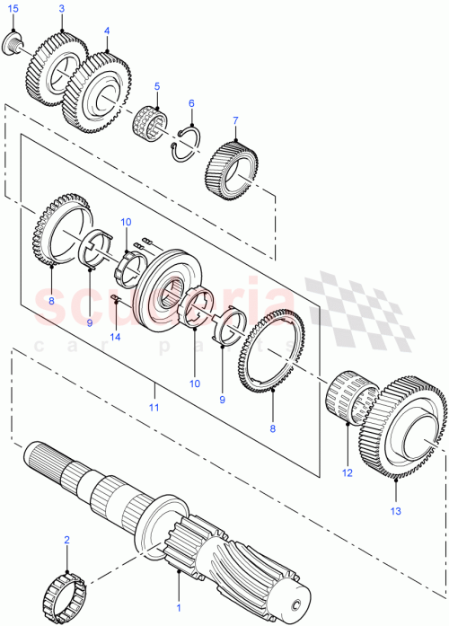 Part Diagram for Land Rover LR004964