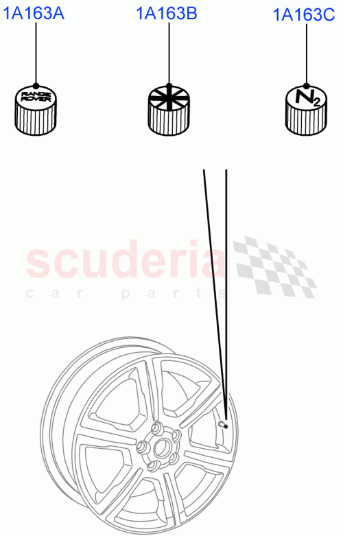 Part Diagram for Land Rover VPLRW0149