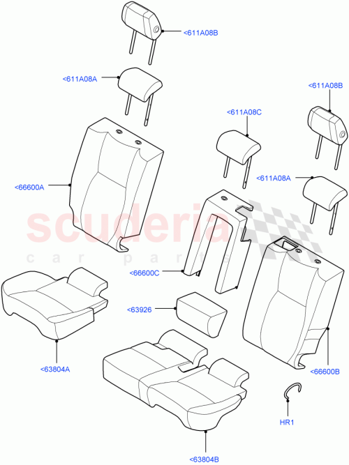 Part Diagram for Land Rover LR149925