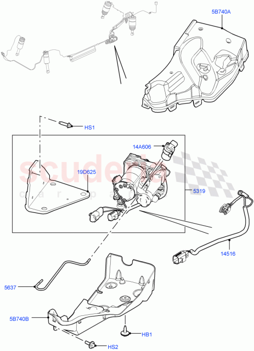 Part Diagram for Land Rover LR061888