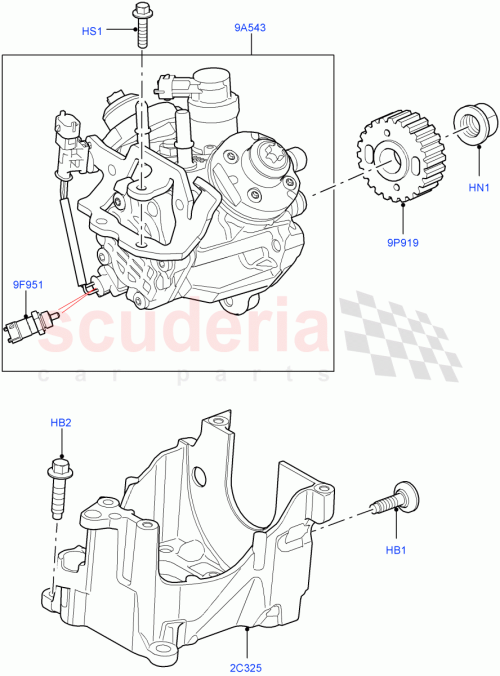 Part Diagram for Land Rover LR013479