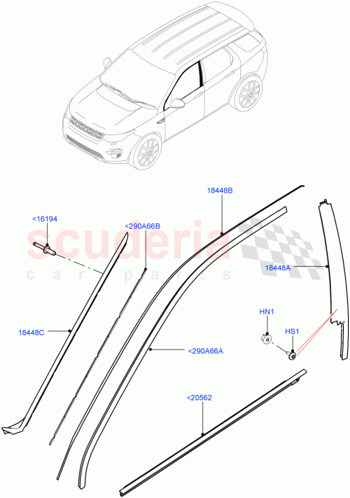 Part Diagram for Land Rover LR146298