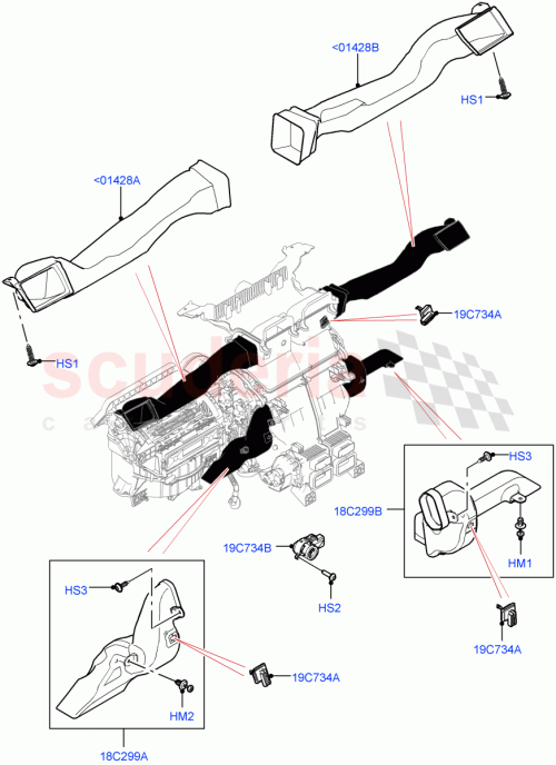 Part Diagram for Land Rover LR133505