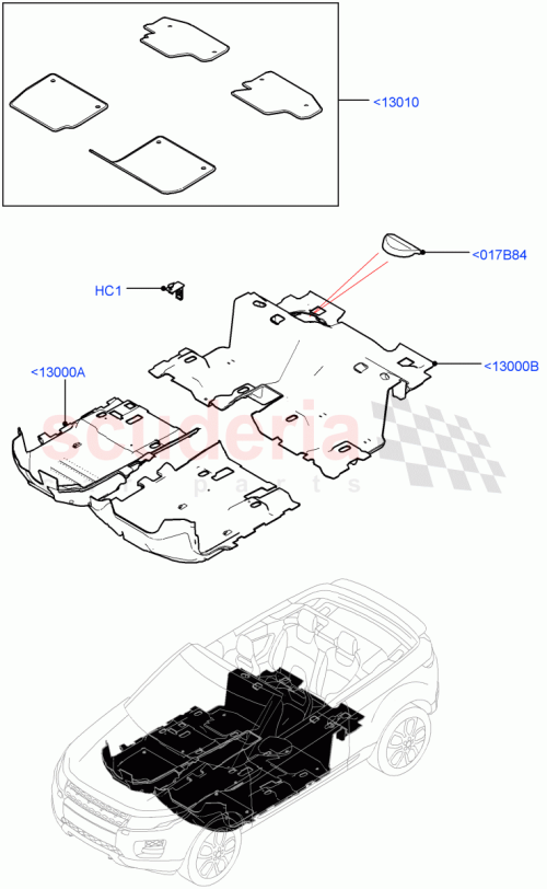 Part Diagram for Land Rover LR112456