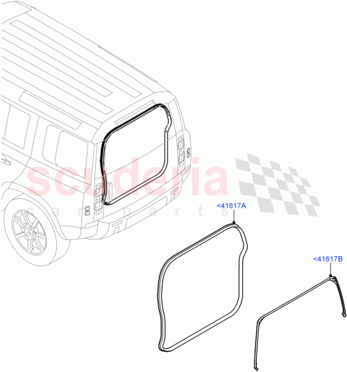 Part Diagram for Land Rover LR132311