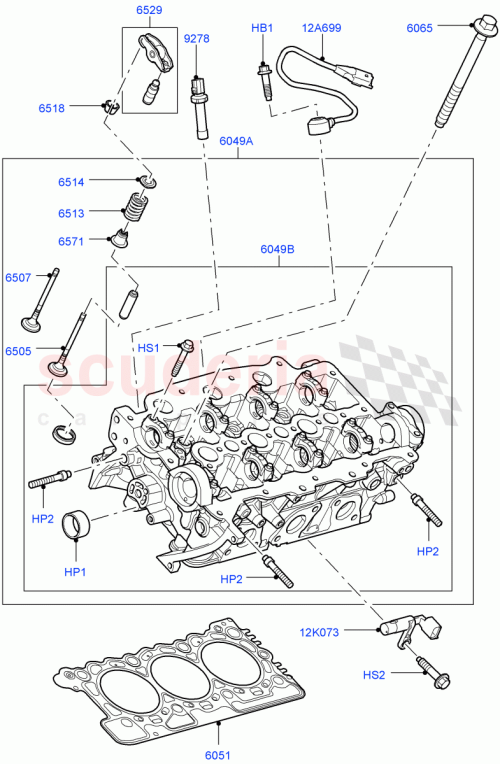 Part Diagram for Land Rover LR038746