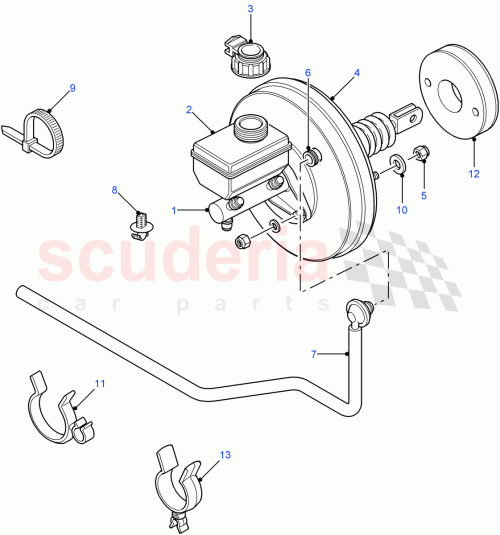 Part Diagram for Land Rover LR016776