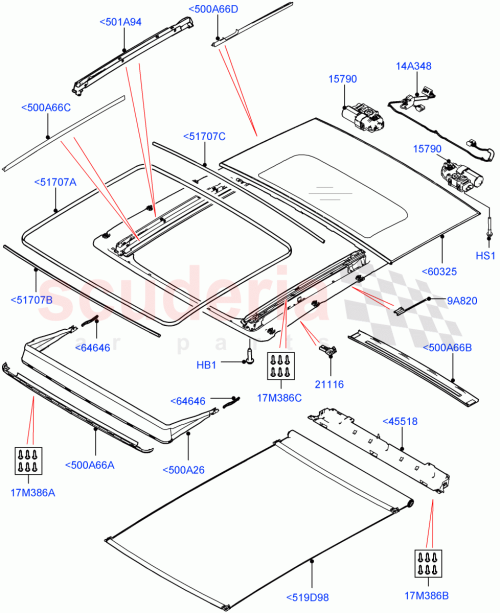 Part Diagram for Land Rover LR094008