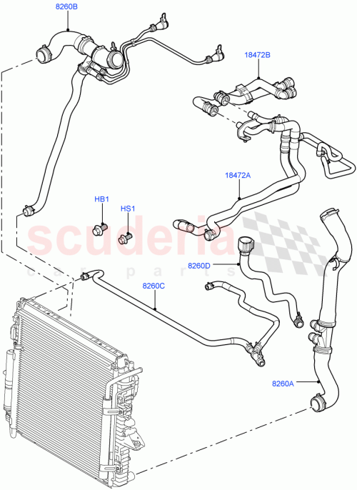 Part Diagram for Land Rover PCH501214