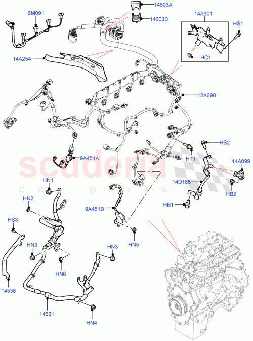 Part Diagram for Land Rover LR174725