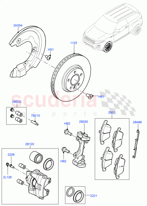 Part Diagram for Land Rover LR068925