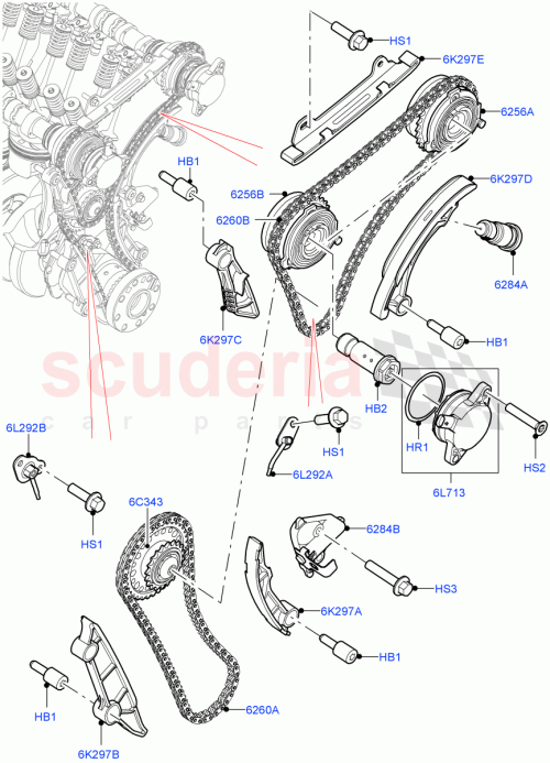 Part Diagram for Land Rover LR121741