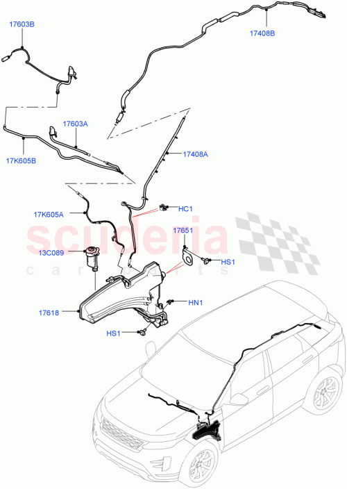 Part Diagram for Land Rover LR114667