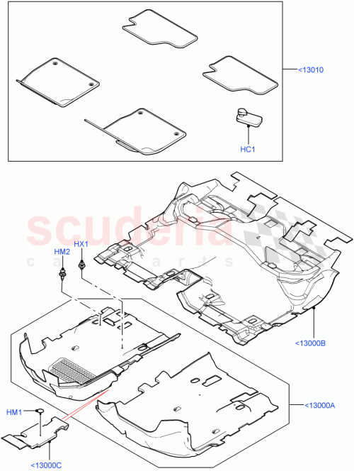 Part Diagram for Land Rover LR030413
