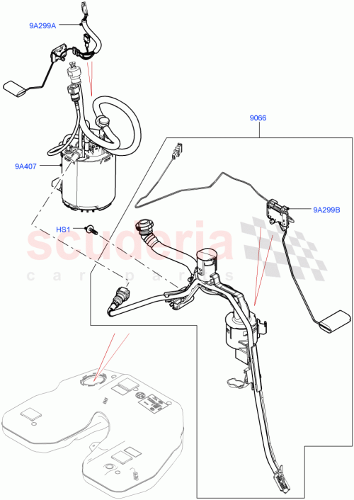Part Diagram for Land Rover LR036702
