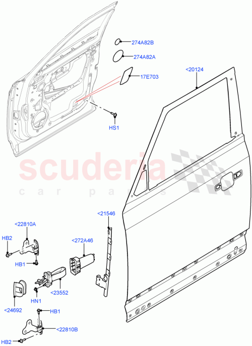 Part Diagram for Land Rover LR131297