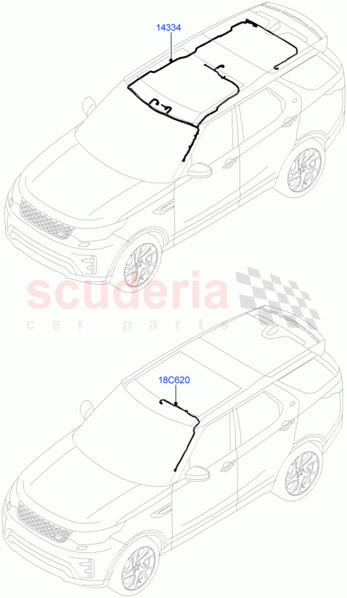 Part Diagram for Land Rover LR148323