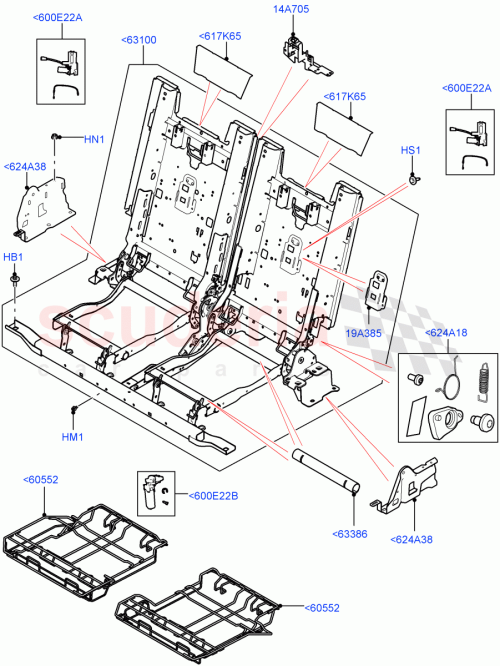 Part Diagram for Land Rover LR159407