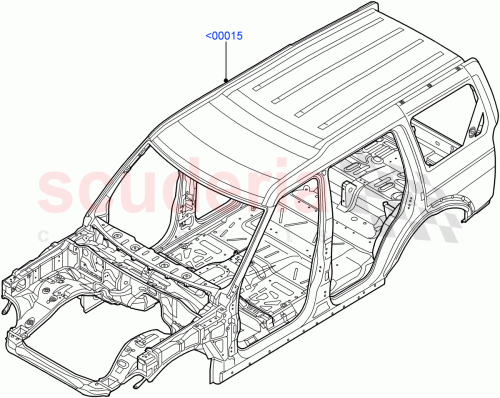 Part Diagram for Land Rover LR077404