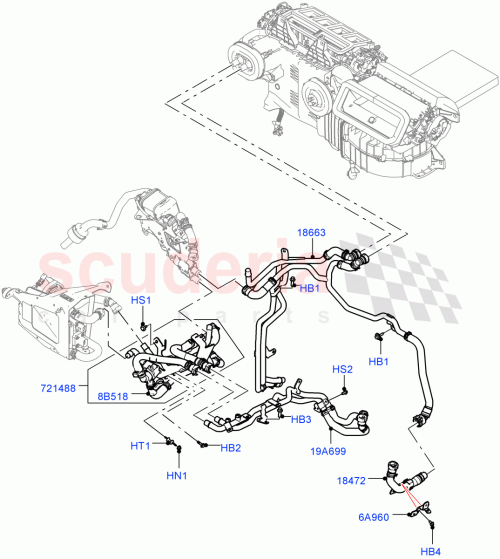 Part Diagram for Land Rover LR100006