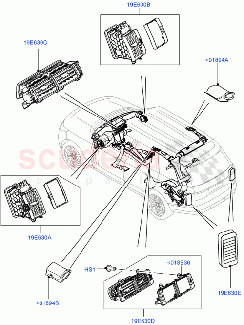 Part Diagram for Land Rover LR050981