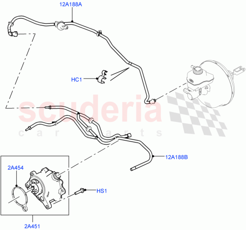 Part Diagram for Land Rover LR000395