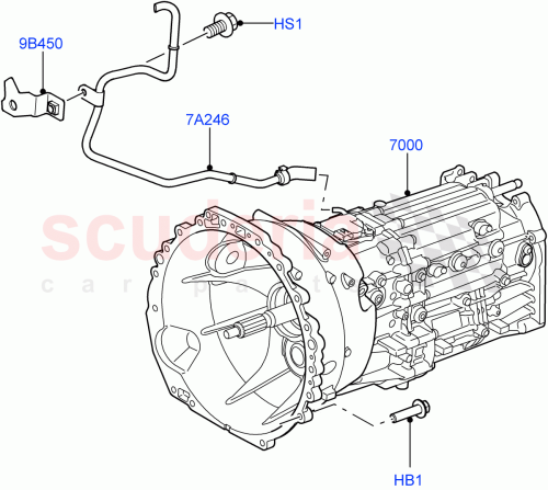 Part Diagram for Land Rover TRG000082