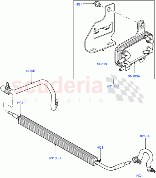 Part Diagram for Land Rover FS108127L