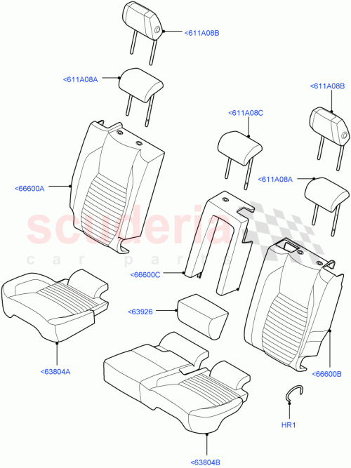 Part Diagram for Land Rover LR160449
