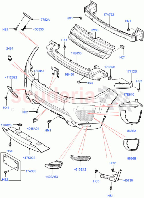 Part Diagram for Land Rover LR094157