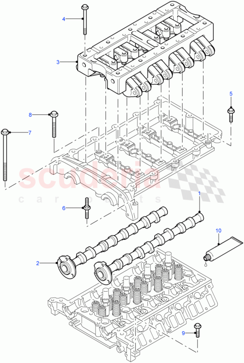 Part Diagram for Land Rover LR004443