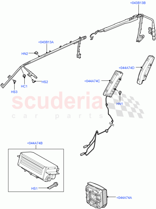 Part Diagram for Land Rover CYH100310